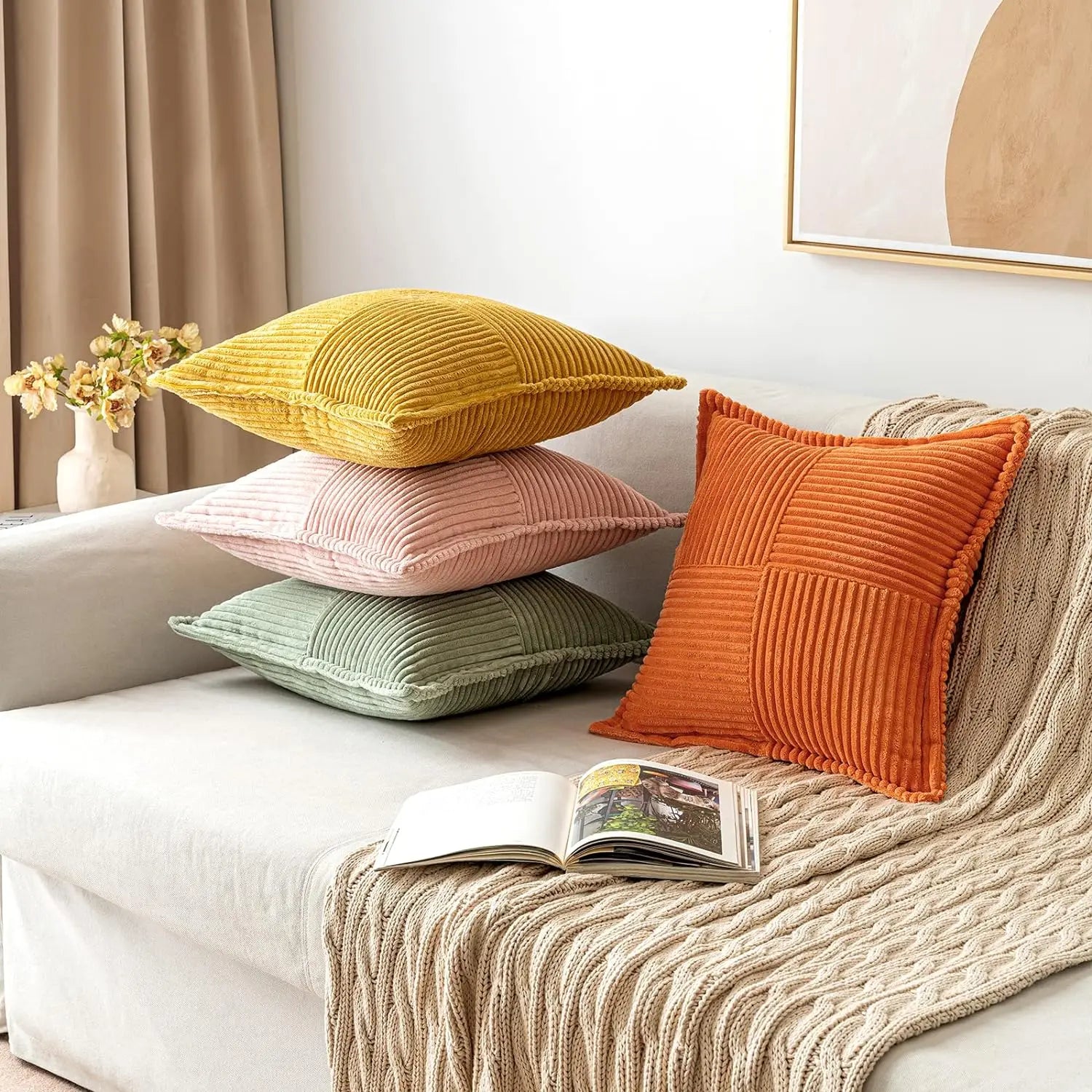 Striped Decorative Cushion