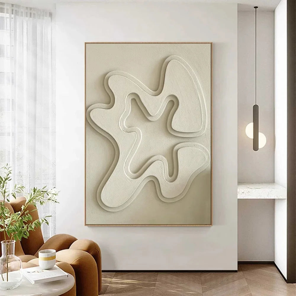 Abstract Black & White Wall Art